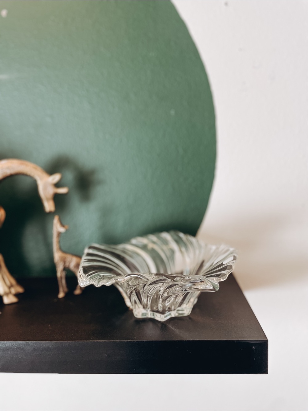Mikasa Belle Epoque Swirl Wave Crystal Bowl